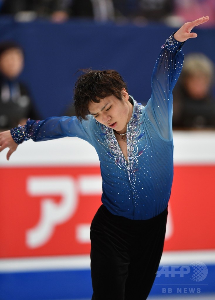 宇野が男子SP2位発進、羽生は5位 世界フィギュア