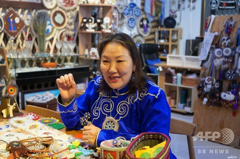 手工芸で起業するエヴェンキ族の女性 中国 内モンゴル 写真4枚 国際ニュース Afpbb News