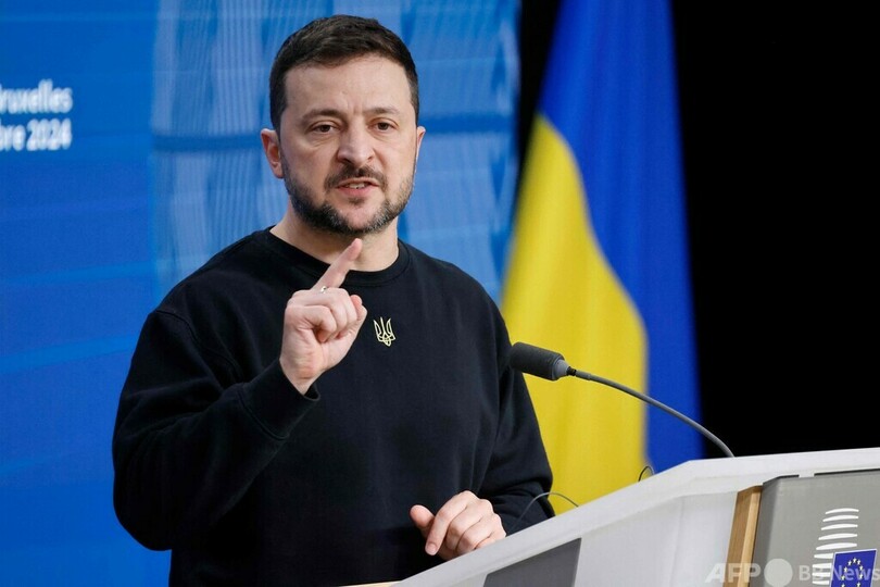 核兵器、西側諸国に要求していない ゼレンスキー氏