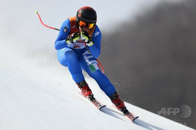 イタリアのゴッジアが女子滑降で金メダル、ボンは銅 平昌五輪