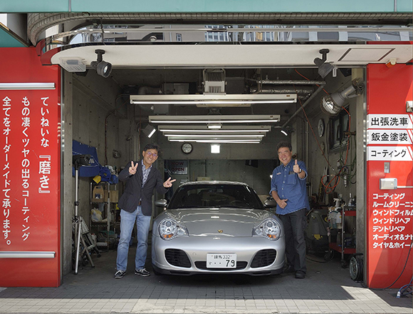 【試乗記】ポルシェ911♯02 磨きのプロにガラス・コーティングを依頼 【試乗記】ポルシェ911♯02 磨きのプロにガラス・コーティングを依頼