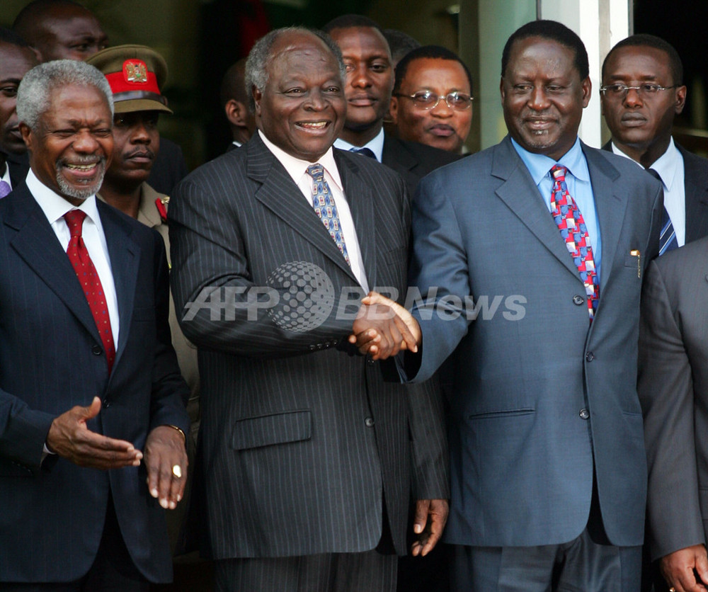 ケニア 大統領と野党指導者が大統領選後初の直接会談 写真5枚 国際ニュース Afpbb News