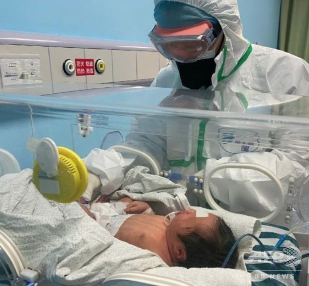 生後30時間の新生児が新型ウイルス感染 母子感染か 中国 武漢 写真1枚 国際ニュース Afpbb News