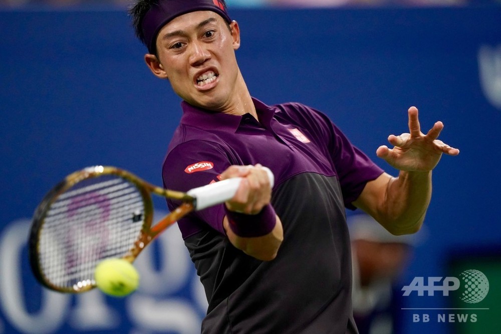 錦織が全米op3回戦進出 モンフィスが途中棄権 写真6枚 国際ニュース Afpbb News