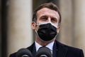 エマニュエル・マクロン仏大統領（2020年12月16日撮影）。(c)THOMAS COEX / AFP