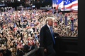 米ウィスコンシン州ミルウォーキーで開催された共和党大会に出席したドナルド・トランプ前大統領（2024年7月16日撮影）。(c)Brendan SMIALOWSKI / AFP
