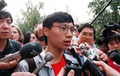 中国で、裁判の2日前に取材に応じる当時の王丹（Wang Dan）氏（1993年9月14日撮影）。(c)AFP