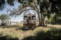 エチオピア・ディレダワの駅に入った、フランスが建設した「ディレダワ〜デウェレ鉄道」の車両（2022年10月24日撮影）。(c)Amanuel Sileshi / AFP
