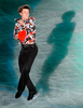 フィギュアスケート世界国別対抗戦（%%ISU World Team Trophy 2009%%）のエキシビションが19日、東京・国立代々木競技場で行われた。写真はエキシビションで演技するフランスのブライアン・ジュベール（%%Brian Joubert%%）。（2009年4月19日）(c)AFP/TORU YAMANAKA