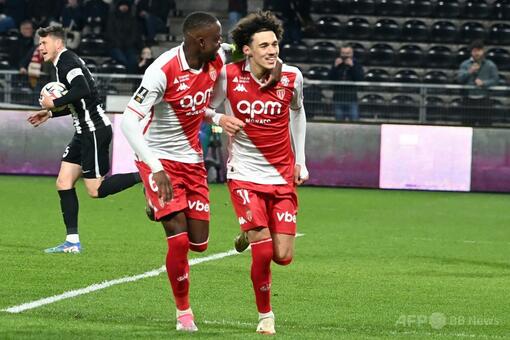 モナコ快勝 欧州CL出場圏内の3位に浮上 写真4枚 国際ニュース：AFPBB News