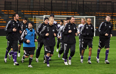 アンデルレヒト トッテナム・ホットスパー戦に向け最終調整