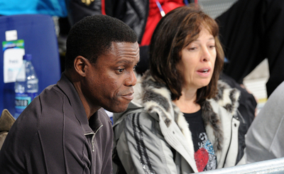 カール・ルイス、バンクーバーでカーリングに夢中