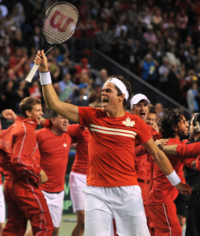 カナダが3勝1敗でイタリアを退け準決勝へ、デビス杯