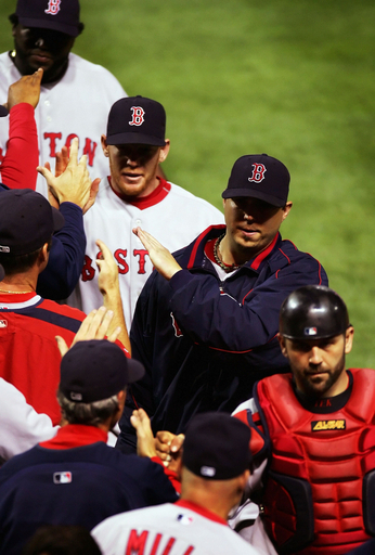 レッドソックス インディアンスを降し2勝目を挙げる