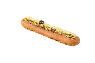 濃厚な味わいのピスタチオクリーム、「ラ・メゾン・デュ・ショコラ」新作エクレール