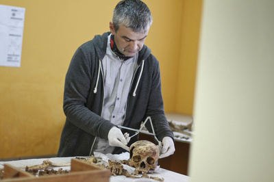 ペルー・ワリ文化の遺跡で60体以上の遺骨を発見、多数の宝飾品も