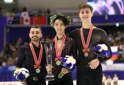 羽生がNHK杯優勝、女子2位の紀平とともにGPファイナル進出