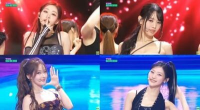 KISS OF LIFE、収録曲「Tell Me」の情熱的な初ステージ披露