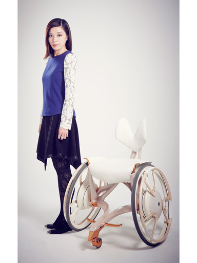 廣川玉枝がデザイン、固定概念覆す美しい車いす