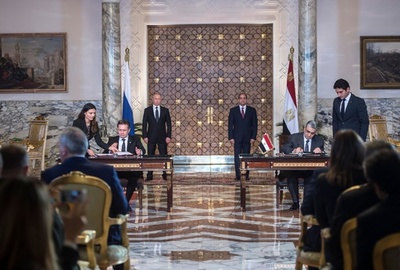 エジプト初の原発建設、ロシアと契約締結 2026年までに稼働開始へ