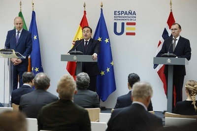 スペインなど欧州3か国、パレスチナを国家承認