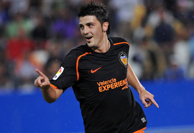 バレンシア ビジャの活躍でマラガを下す