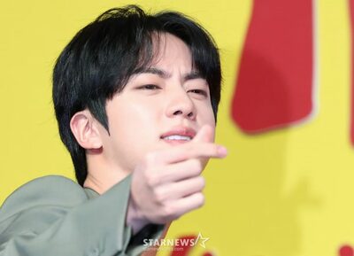 BTSジン、「スターランキング」3位に