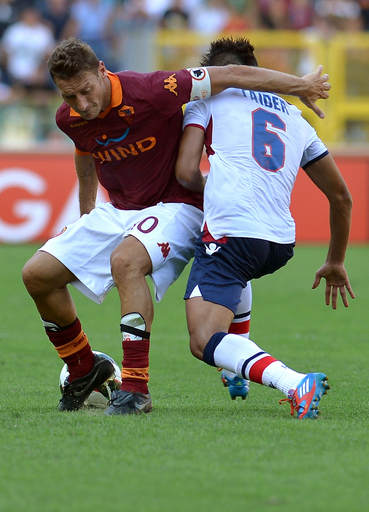 ローマ、ボローニャに逆転負け