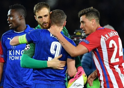 レスターは8強で夢破れる、アトレティコが欧州CL準決勝へ