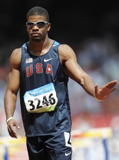 ハードル1次予選でトラメルが途中棄権