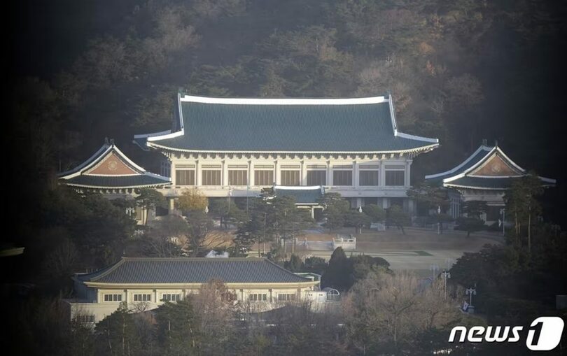 韓国大統領府の全景(c)news1