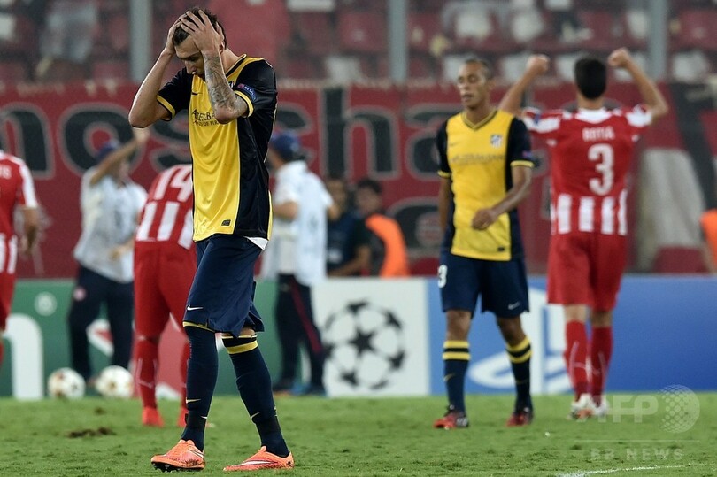 オリンピアコスがアトレティコとの打ち合い制す、欧州CL