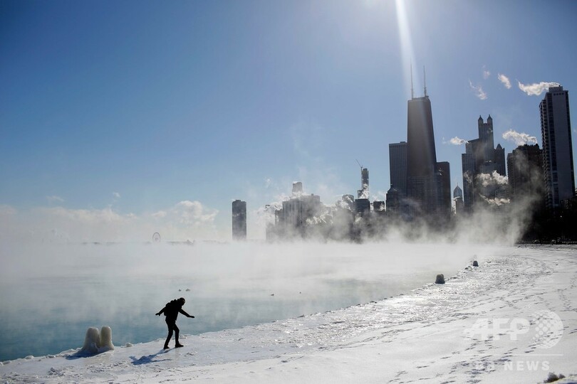 気温は南極以下 米中西部 大寒波で数千万人に影響 写真24枚 国際ニュース Afpbb News