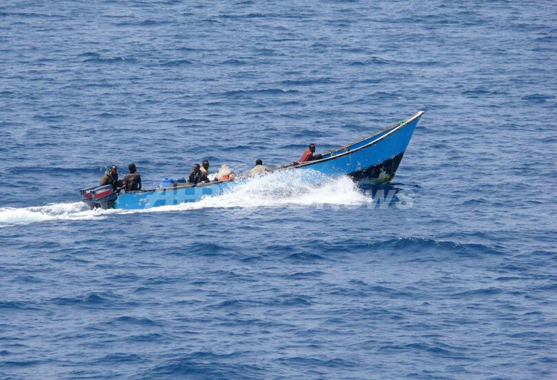 ソマリア沖海賊行為の成功率急減、各国の警備効果と米高官