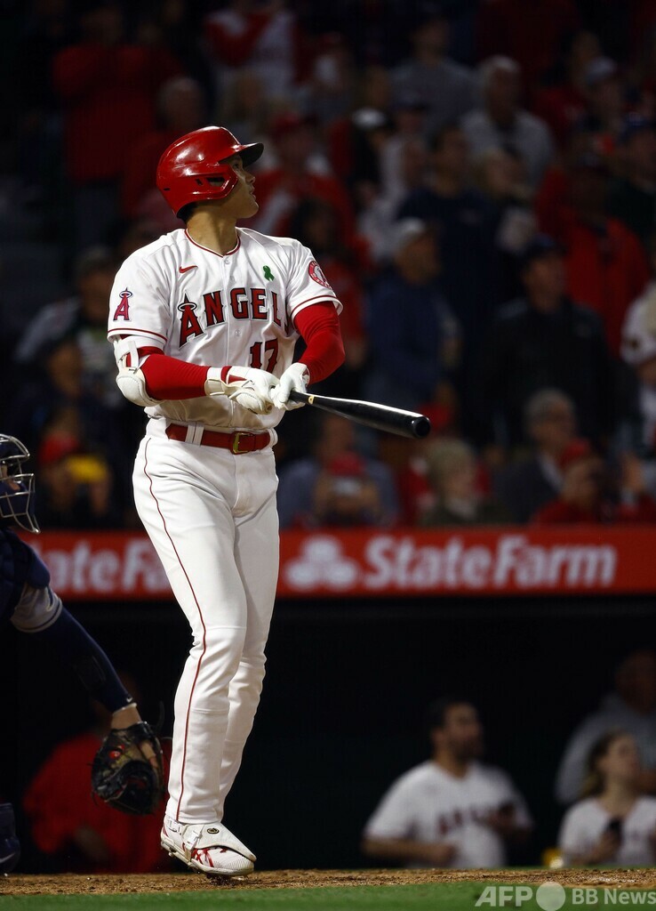 大谷キャリア初の満塁弾、今季2度目の1試合2本塁打