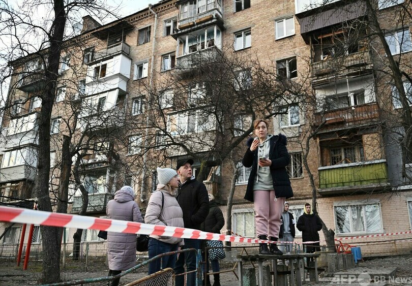 ロシアが年明け直後にキーウ攻撃、防空システム稼働と市長