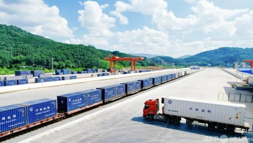 中国・ラオス鉄道 生鮮貨物の1日平均輸出入量が1500トン突破