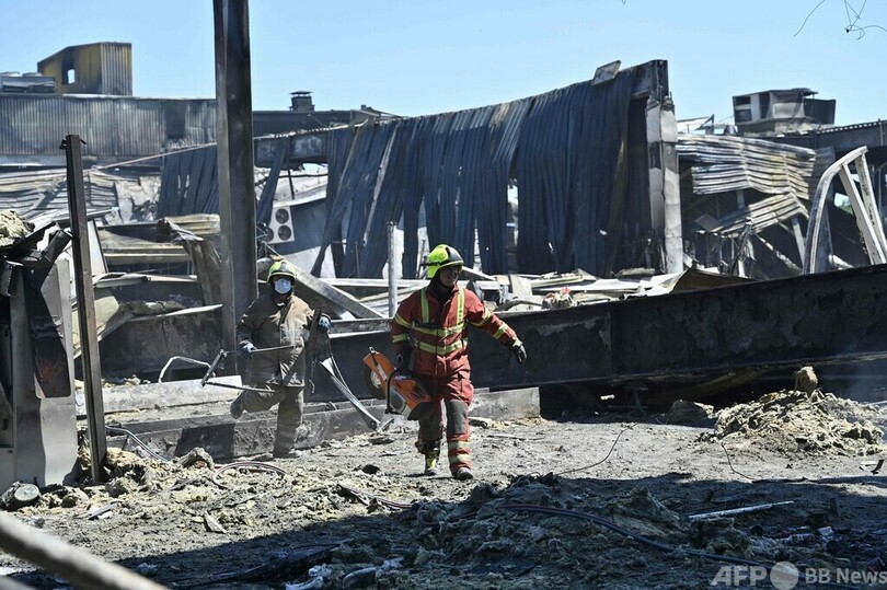 ウクライナ中部攻撃、標的は「武器庫」 ロシア軍主張