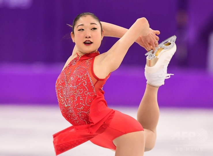 フィギュア女子で10位の長洲未来 平昌五輪 写真9枚 国際ニュース Afpbb News