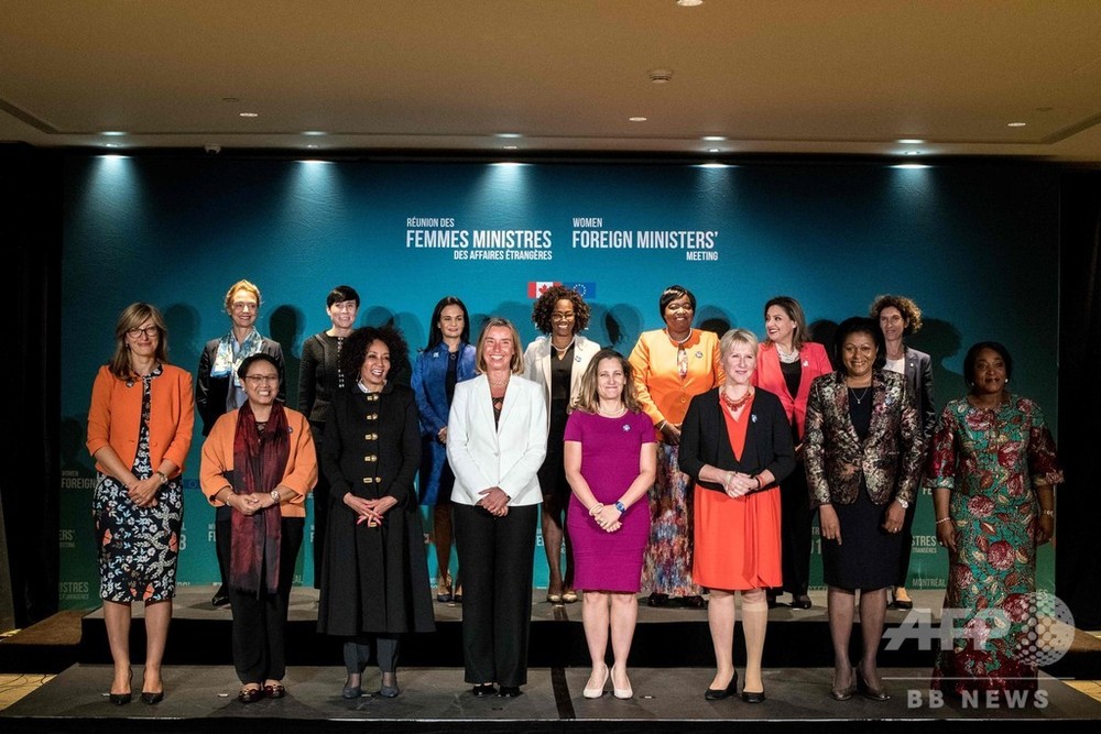 国際ニュース：AFPBB Newsカナダで女性外相会合、「新たな伝統の始まりに」