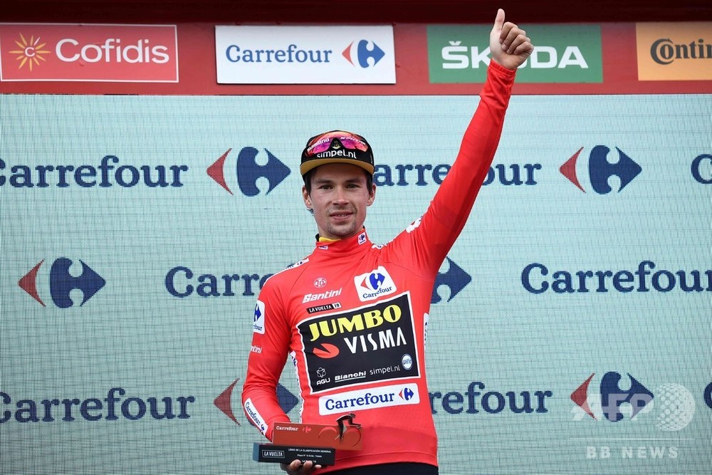 【今日のブエルタ】ログリッチ落車も首位守る、第19SはカヴァニャがV 写真8枚 国際ニュース：AFPBB News