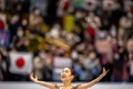 フィギュアスケート世界選手権、女子シングル・フリースケーティング（FS）。演技に臨む三原舞依（2023年3月24日撮影）。(c)Philip FONG / AFP