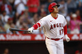 米大リーグ（MLB）、ロサンゼルス・エンゼルスの大谷翔平（2023年6月26日撮影）。(c)Ronald Martinez/Getty Images/AFP