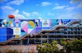 パリ五輪・パラリンピックの基調色などを表したイメージ画像（2023年2月8日撮影）。(c)FRANCK FIFE / AFP