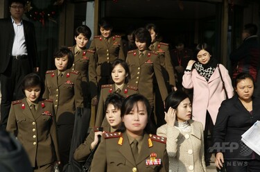 北朝鮮モランボン楽団の中国公演中止、原因は舞台背景のミサイル 写真4