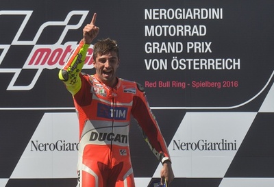 イアンノーネがオーストリアGPで優勝、ドゥカティに6年ぶりの勝利をもたらす