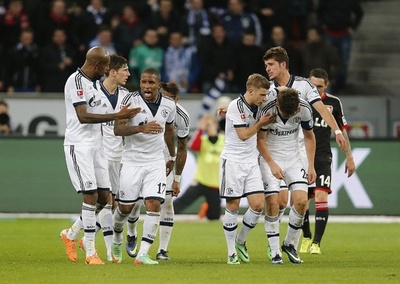 シャルケがレバークーゼンに勝利