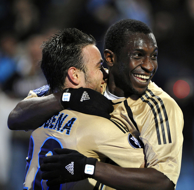 オリンピック・マルセイユ ホームでアヤックスを下す