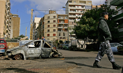 暴動発生後の首都ベイルート、平静戻る - レバノン