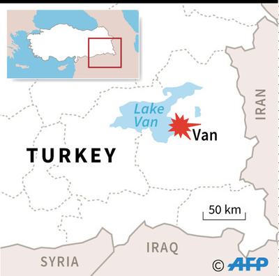 トルコ東部の都市バン、与党支部そばで爆発 48人負傷